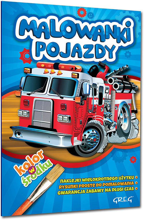 Malowanki - pojazdy